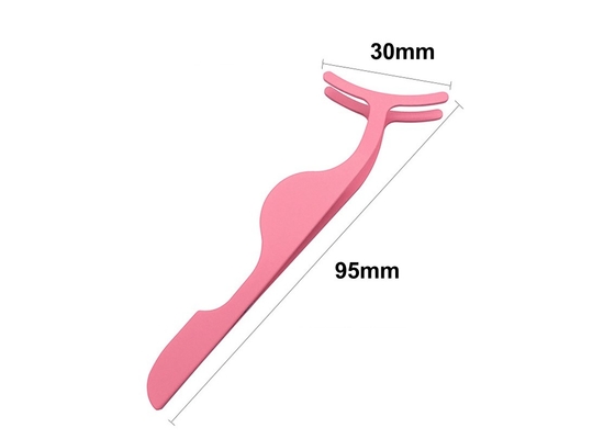 Magnetic False Eyelash Tweezers Multifunctional Stainless Steel Easy Use