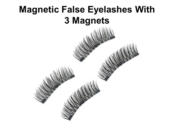 Lightweight 3D Mink Eyelashes Multi Layers Hypoallergenic Full Strip Lashes
