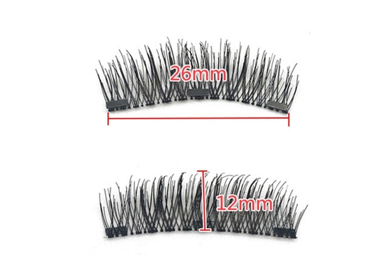 Lightweight 3D Mink Eyelashes Multi Layers Hypoallergenic Full Strip Lashes