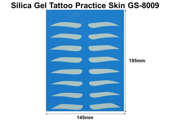 Fake Skin Material Silicone Tattoo Skin Double Sides Size 195mm*145mm