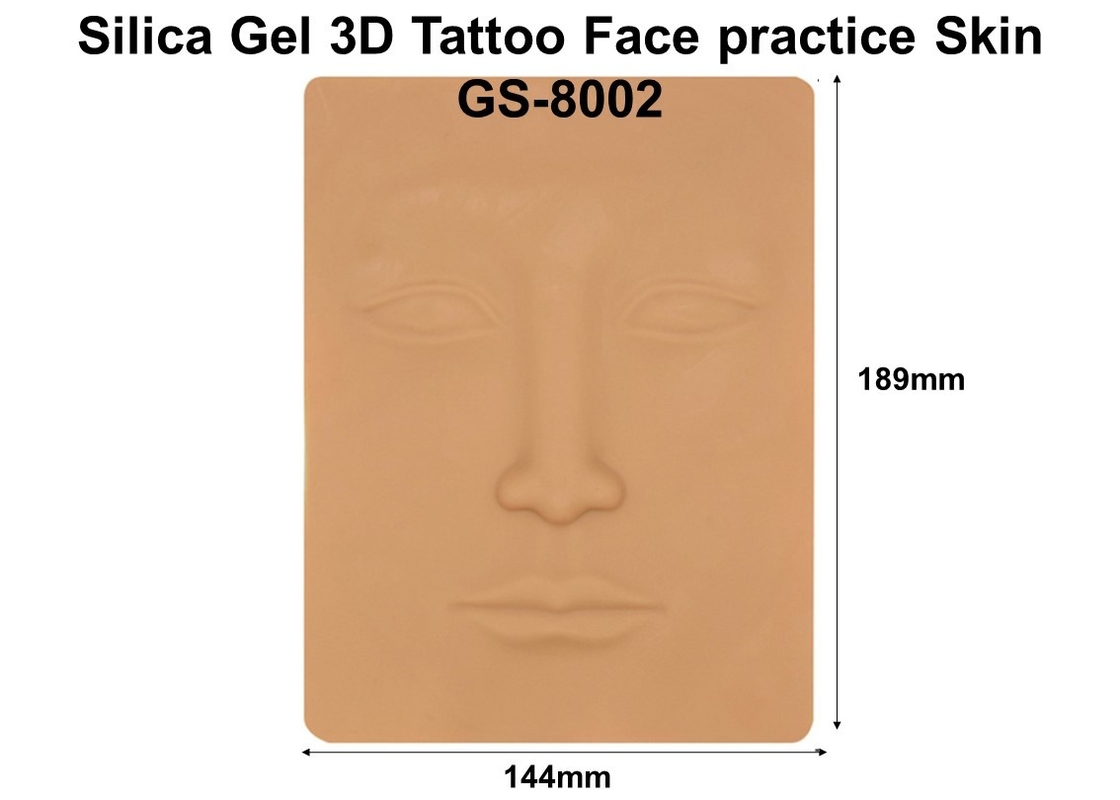 Silica Gel Silicone Tattoo Practice Skin Three Dimensional Beauty Training