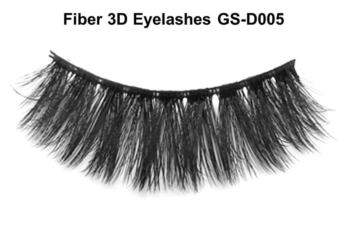 Fiber Fake 3D Mink Eyelashes Stage Makeup Natural Beauty Tool Handmade